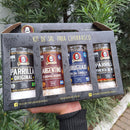 KIT DE SAL PARRILLA COM SAL DEFUMADO 4X500G