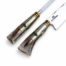 Conjunto .50 para churrasco inox 10 polegadas
