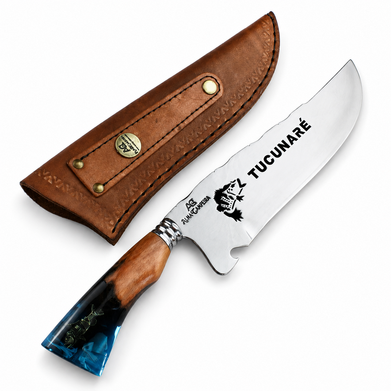 Picanheira senna para churrasco inox 10 polegadas