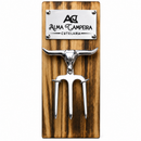 cepo gourmet para churrasco inox