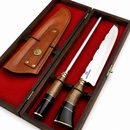 conjunto Classic para churrasco inox 10 polegadas