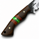 EDC para churrasco inox 7 polegadas